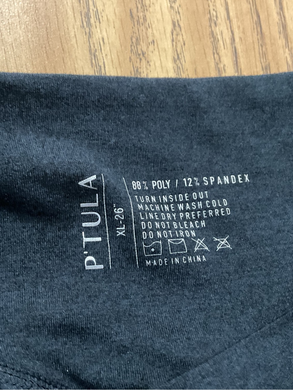 P’tula Activewear Leggings Womens Size XL - Picture 5 of 6